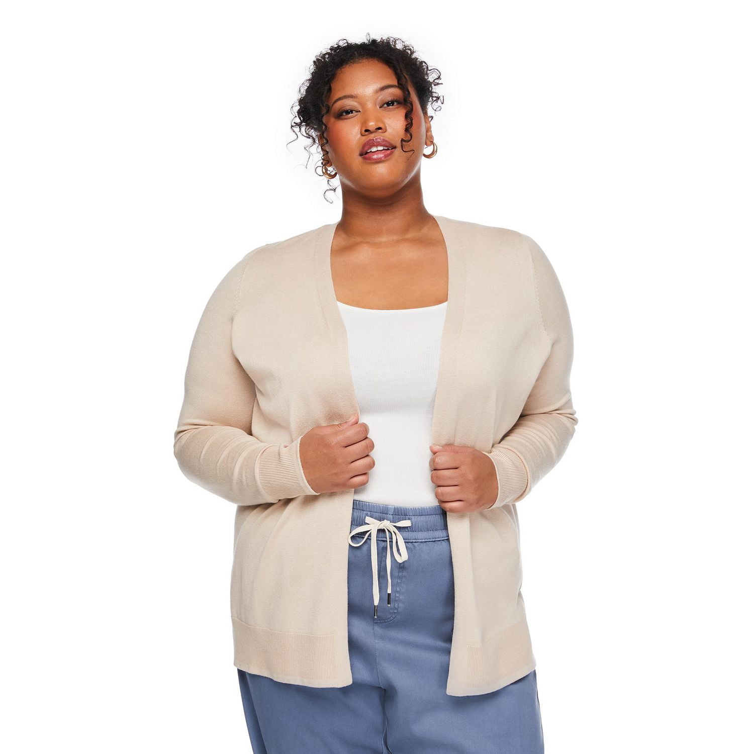 Lane Bryant Women's Plus Open-Front Cardigan
