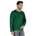 thumbnail image 2 of Inkmeso Men's Long Sleeve Cotton Basic Shirt Lightweight Solid T-Shirts, 2 of 7