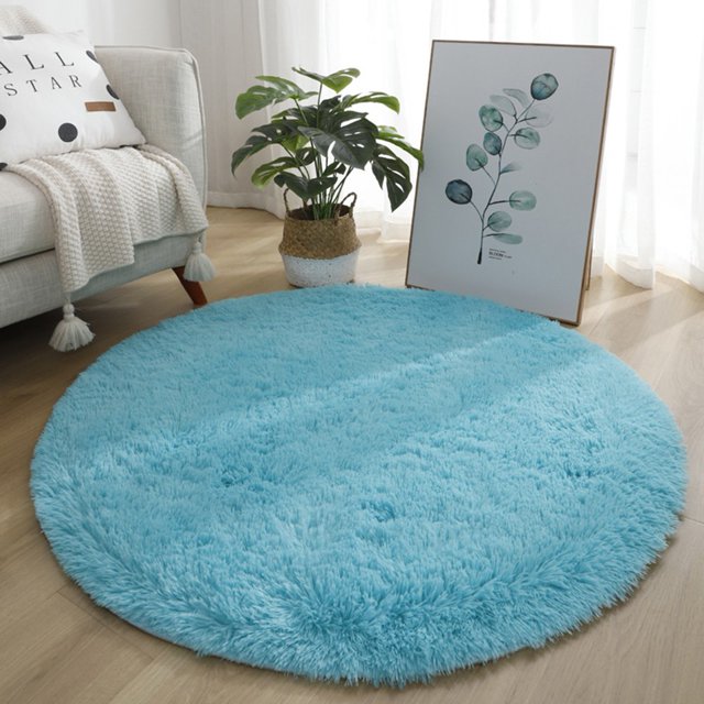 Ruibeauty Anti-Slip Fluffy Rugs Large Shaggy Rug Super Soft Mat Living Room Bedroom Carpet