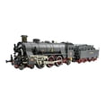 thumbnail image 4 of FashionCha Steam Train Toy Alloy Electric Locomotive Model Engine with Smoke Lights Realistic Sounds Interactive Movement Suitable for Christmas Party Home Colle Black, 4 of 8