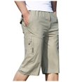 thumbnail image 1 of Diufon Men's Athletic Shorts Drawstring Waisted Outdoor Sport Shorts Spring Summer Hiking Shorts with Pockets, 1 of 7