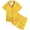 Yellow, variant on TBWNWG Girls Sleepwear & Robes Comfortable Satin Pajama Set for Kids with Ocean Bow Print - for Daily Casual Wear and Relaxing,Sizes 8-9 Years