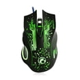 thumbnail image 2 of axGear Gaming Mouse USB Optical 5500 Dpi 6 Buttons Wired Mice for Gamer Computer 7 LED, 2 of 5