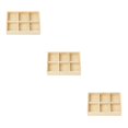 thumbnail image 3 of Thinsony Jewelry Display Tray Case Beads Holder Ladies Bangles Gemstone Stackable 6 grids 7.87x5.91x1.38 Inch 3Set, 3 of 6