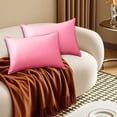 thumbnail image 4 of Waterproof Outdoor Pillow Cover 12x20 Inch Rectangle Watertight Patio Cushion Protector Modern Solid Color Furniture Decor Easy Clean, 4 of 7