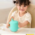thumbnail image 3 of Yhmxh Kitchen Gadgets,,Kitchen Storage Silica Gel Water Cup Infant Learning Drink Cup Duckbilleded Cup Avoidance Drop And Leak Proof Children's Tableware Set Silica Gel Cup Duckbill Cup, 3 of 5