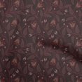 thumbnail image 1 of oneOone Rayon Maroon Fabric Floral Craft Projects Decor Fabric Printed By The Yard 56 Inch Wide, 1 of 5