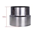thumbnail image 1 of Stainless Steel Flue Liner Reducer / Tubing Connector Chimney Adaptor Stove Pipe, 1 of 1