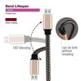 thumbnail image 3 of EGNMCR Câble de Chargeur Micro USB Universel Cordon de Chargement pour Téléphone Android Câble, 3 of 3