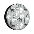 thumbnail image 1 of Lsque African Animals Pattern Tire Covers - Tough Tire Wheel Protector for Truck, SUV, Trailer, Camper, RV-16 inch, 1 of 6