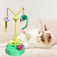 thumbnail image 4 of Czzoypi Interactive Cat Toy, 360° Spinner Track Ball with Mouse & Bells, Multifunctional Cat Exercise Toy for Kittens Adult Cats, Detachable Washable Plastic Cat Teaser Play Center, 4 of 6