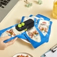 thumbnail image 3 of Mini Food Sealer Machine for Snack Bags, USB Rechargeable Plastic Sealing Tool, Portable Compact White or Black, 2-in-1 Sealing and Unsealing, 100x35x41mm, Includes Cable, 3 of 4