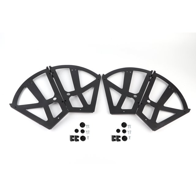 Eddwiin Accessoires de Meubles - 4 Pcs/ensemble Charnière de Tiroir à Chaussures Armoire Cadre Plaque Tournante Accessoire