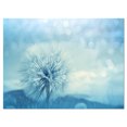 thumbnail image 2 of Close Up White Dandelion with Filter - Large Flower Canvas Wall Art, 2 of 3