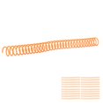 thumbnail image 4 of 20Pcs Plastic Spiral Binding Coils, Durable with Long Life, 19mm Inner Diameter, Convenient Binding Method,  Gloss Without Breakage 30 Holes, for A4 A5 Notebook, 4 of 7