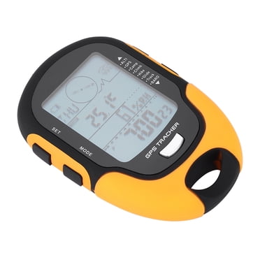 SUNROAD GPS Navigation, Handheld USB Rechargeable Digital Handheld Altimeter Receiver Compass Thermometer Portable Altimeter Barometer