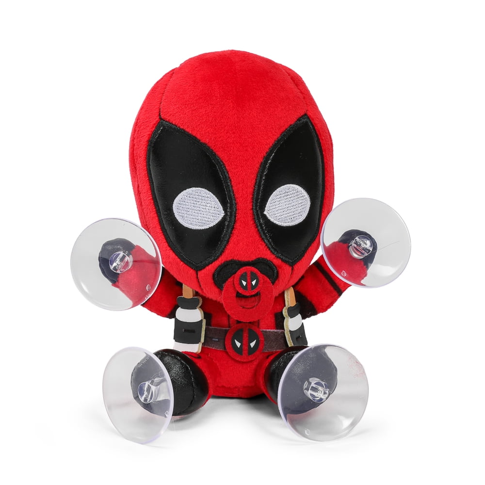 Kidrobot Autocollant de Fenêtre Deadpool & Wolverine 6" Deadpool Peluche