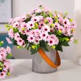 thumbnail image 3 of Homerr Simulated Flowers Artificial Flower Bouquet Artificial Flower Centerpiece Realistic, No Wither, Ideal for Table Decoration, 3 of 6