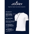 thumbnail image 4 of Jockey T-Shirt de Dessous Classique à Col Rond pour Homme Grande Taille 100 % Coton - Lot de 2, 4 of 6