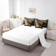 thumbnail image 3 of YST Dinosaur 7-Piece Bed in a Bag Comforter Set, King Size – Ancient Animal Theme, Polyester, 3 of 5