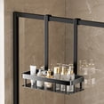 thumbnail image 1 of 2-Tier Hanging Shower Caddy Over The Door Large Capacity Hanging Shower Organizer Sturdy Rust Proof Shelf Basket Storage Rack No Drilling, 1 of 8