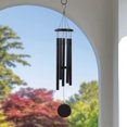 thumbnail image 1 of Hometrends 30" Classic Black Metal Outdoor Wind Chime, 1 of 8