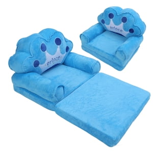 Cartoon Lounger Sofa Princess Toddler Sofa For Kids, Foldable Sofa Bed