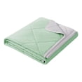thumbnail image 2 of Polyester Blanket Heavy Blanket For Sleeping Perfect，Ice Blanket Summer Cooler Quilt For Hot Sleepers And Night Sweats Cooler Comforter Double Cold Effect Blanket Cooler Fiber Soft Machine Washable, 2 of 9