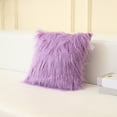 thumbnail image 1 of Cqxid Pillow Case Under $10 Style Modern Simple Net Red Imitation Beach Wool Solid Color Long Hair Pillow Case Cushion, 1 of 3