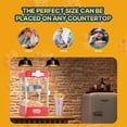 VEVOR Popcorn Popper Machine Tabletop Popcorn Maker 480W 4 Oz Red ...