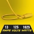 thumbnail image 5 of ReelWorks Mountable Retractable Extension Cord Reel - 14AWG x 40' ft, 3 Grounded Outlets, Max 15A, 5 of 5