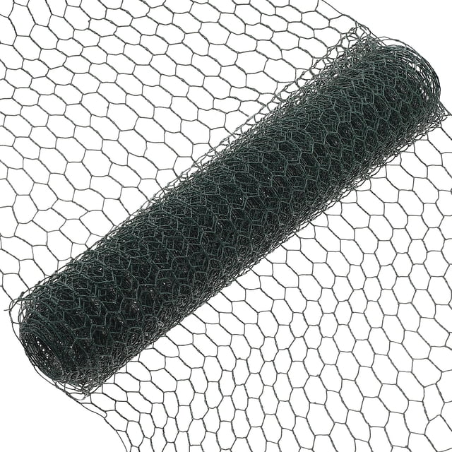 Shisuyan Green Coated Chicken Wire Galvanized Hexagonal Wire Mesh Garden Wire Mesh