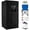 Black, variant on Costway Portable Steam Sauna Box, Extra-Large 35" x 35" x 71" Tent,Personal Home Spa Black
