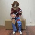 thumbnail image 5 of Activate Music Multilingual Skeleton Halloween Autumn Interior Decoration Photos Props Photos Props, 5 of 5