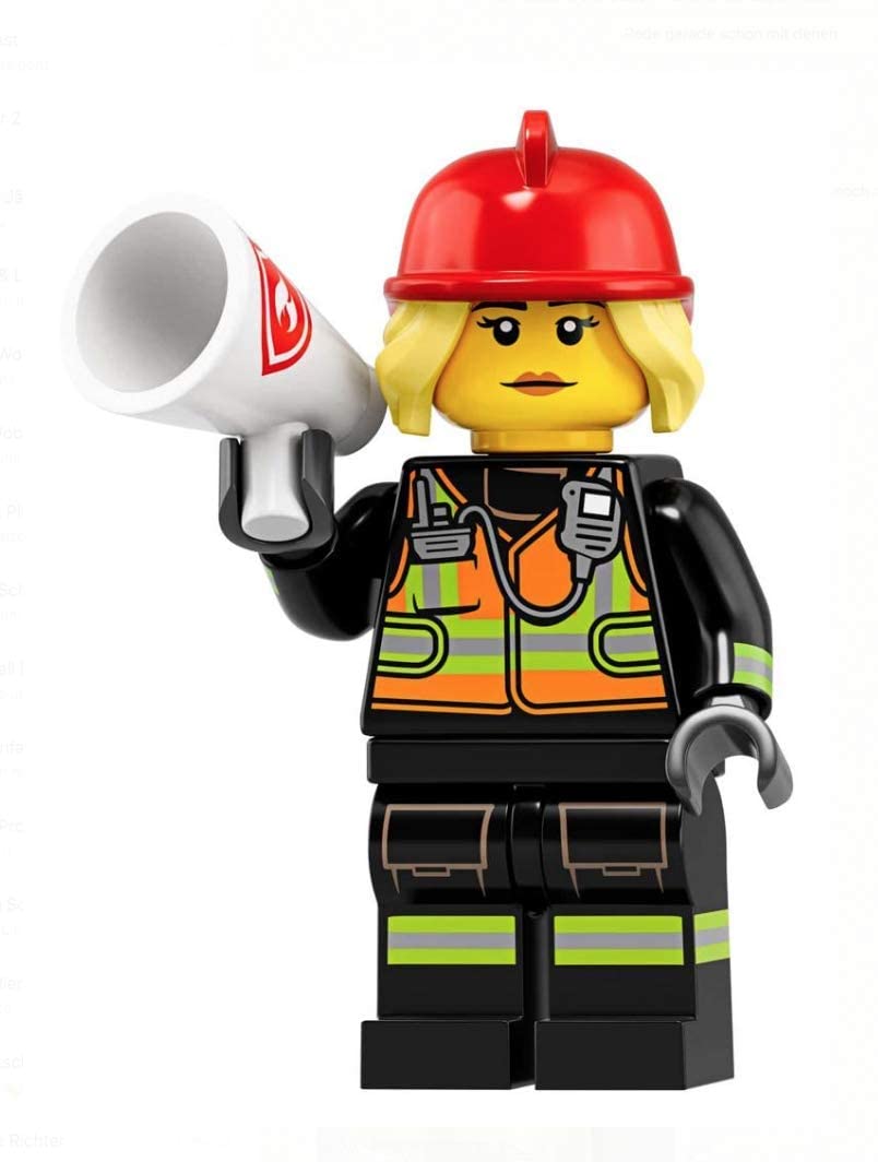 LEGO Minifigures Series 19: Female Fire Fighter Minifigure 71025