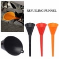 thumbnail image 3 of Car Long Stem Funnel Gasoline Oil Fuel Filling Tools Plastic U Anti-splash J1R7, 3 of 8