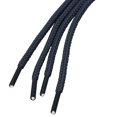 thumbnail image 3 of INSPIRE CHIC Unisex Thick Solid Color Round Shoelaces for Leather Boots Navy Blue 80 cm/31.5", 3 of 4