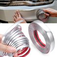 thumbnail image 3 of Premium 5 Meter Chrome Silver Trim Strip for Protecting Car Door Sides, 3 of 3