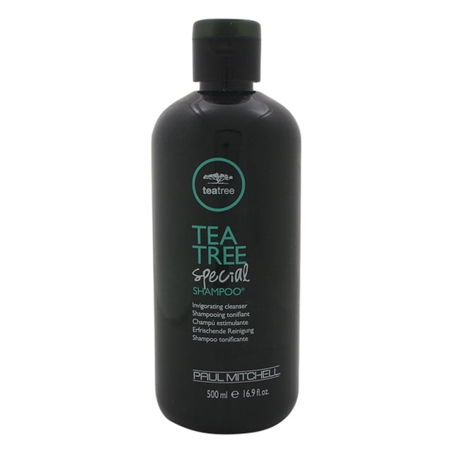 Tea Tree Shampoo by Paul Mitchell for Unisex - 16.9 oz Shampoo unisex bottle formulated with Australian tea tree oil, a gentle scalp cleanser that leaves hair soft, manageable and with added luster and a fresh scent; often used as a refreshing pre-styling scalp pick-me-up.