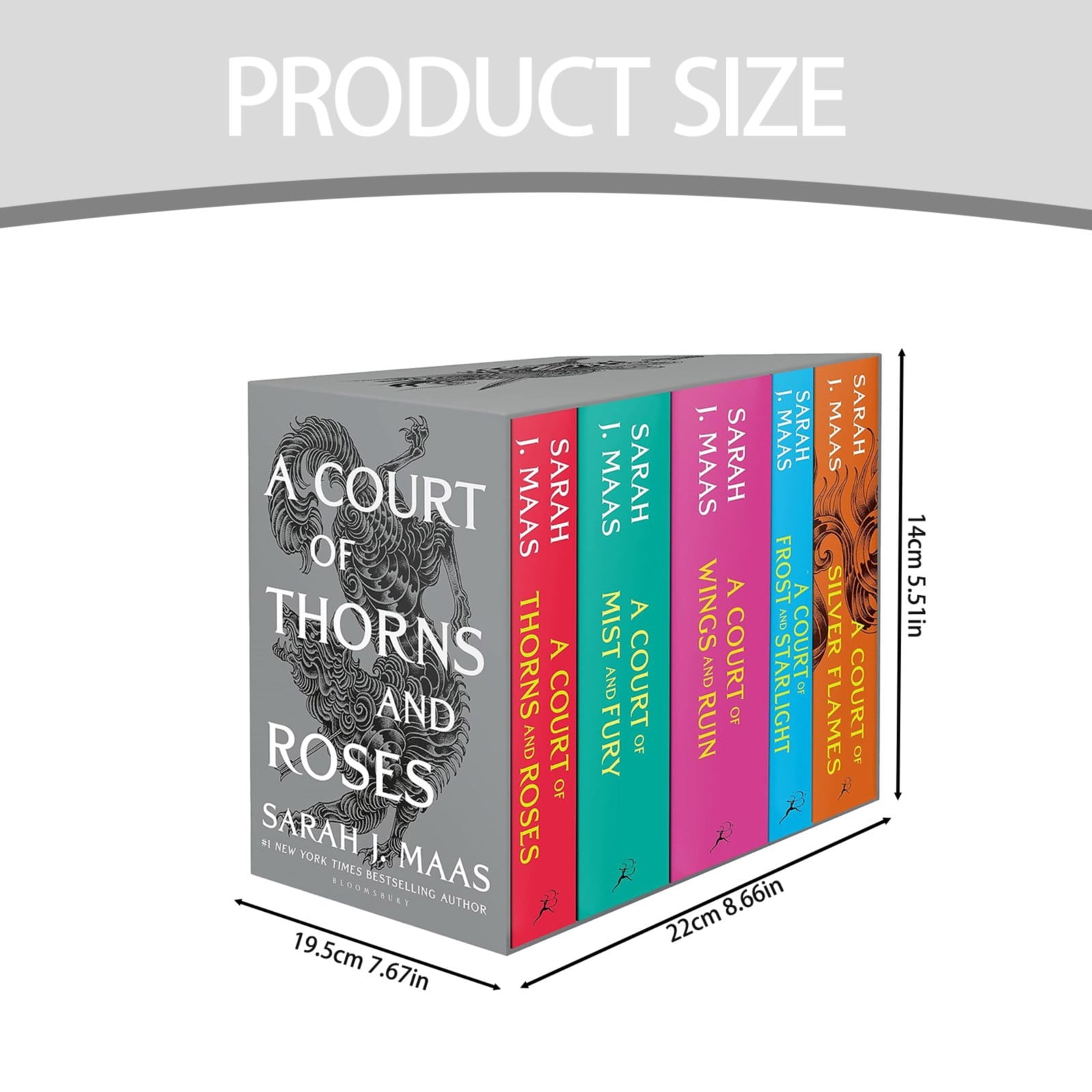 A Court of Thorns and Roses Paperback Box Set (5 books) (A Court