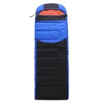 Envelope Sleeping Bag 3-Level Temperature Adjustable Warm Sleeping Bag Suitable for Camping and Hiking