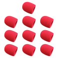 thumbnail image 1 of funtasica 10 Pcs Housse de Microphone Portable Robuste pour Discours Salles de Conférence Fêtes Rouge, 1 of 9