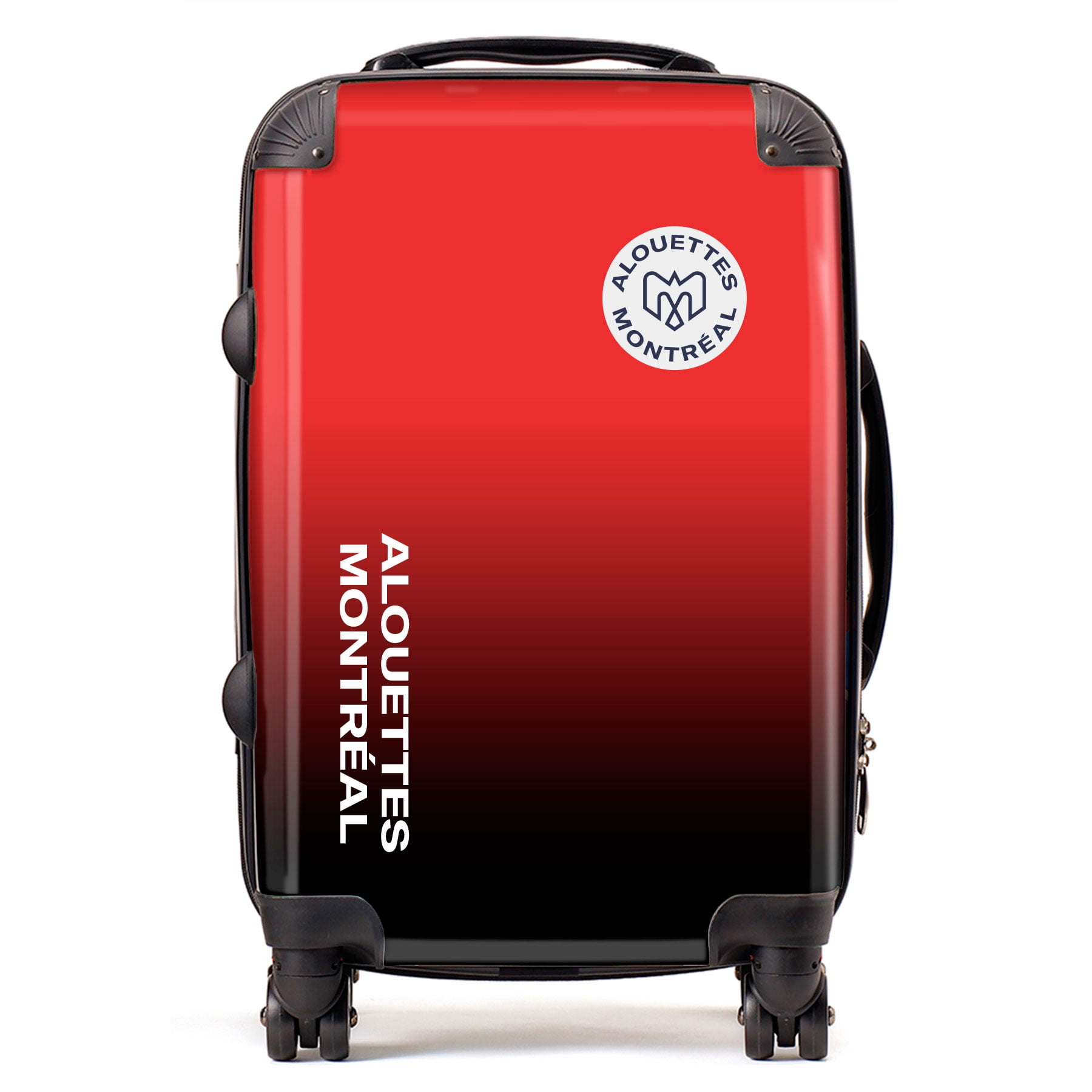 Montreal Alouettes Touchdown Luggage, Carry-on Suitcase, 360° Spinner Carry-on, Custom Luggage, Luggage Set, Travel, TSA Lock
