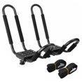 thumbnail image 1 of Tignapoo Universal Kayak Roof Rack System – Durable Steel Construction with Foam Padding, Includes Straps and Hardware for Secure Attachment, Supports Up to 165lbs (75kg), Easy Installation on Car, 1 of 7