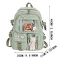 thumbnail image 3 of Kcodviy Mignon Sac à Dos Sac à Dos d'École Sac à Dos de Planche à Roulettes Tout-Petits pour Fournitures Scolaires Sac à Dos Sac à Main pour Femmes Accessoires, 3 of 3