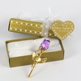 thumbnail image 3 of Artificial Rose Branch Decoration Lustrous Durable Faux Crystal Flower Fake Rose Branch, 3 of 5