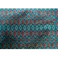 thumbnail image 4 of oneOone Cotton Silk Fabric Geometric Ikat Print Fabric By Yard 42 Inch Wide, 4 of 4