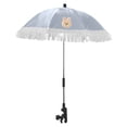 thumbnail image 2 of PRETXORVE Toddler Parasol Parasol With Clamp Adjustable Protection Clip For Sun Shade Trolley Beach Wheelchair Travel, 2 of 8