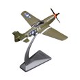 thumbnail image 1 of 1/72 USA P-51 Mustang Oldcrow Fighter Model: An Authentic World War II Diecast, 1 of 4