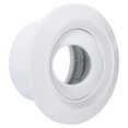 thumbnail image 1 of Unique Bargains 4 Inch Round Air Vent, Adjustable Ball Jet Nozzle Diffuser Ceiling Diffuser Vent Cover ABS Soffit Vent, 1 of 6